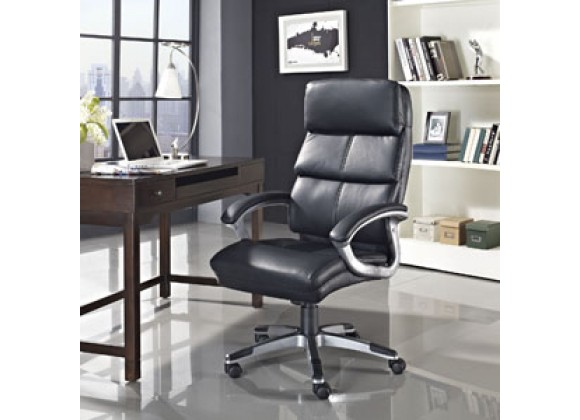 Modway Stellar Highback Office Chair in Black