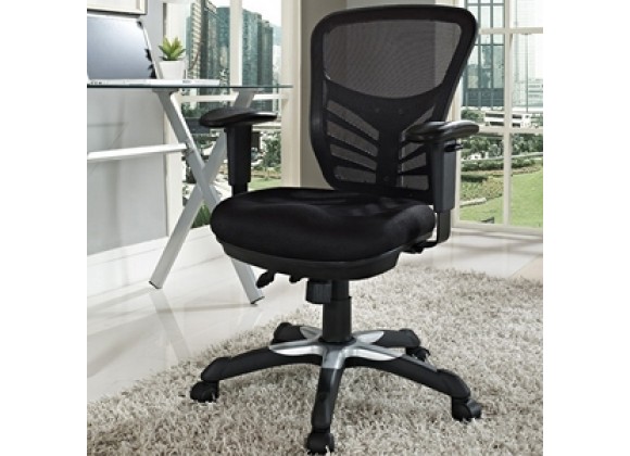 Modway Articulate Office Chair in Black