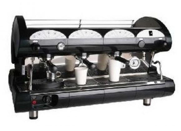 La Pavoni BAR-star Espresso Machine 3V-B 3 Group Volumetric - Black