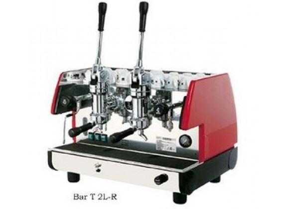 La Pavoni BAR Espresso Machine T 2L-B 2 Group Lever - Red