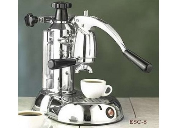 La Pavoni Stradivari Espresso Machine - 8 Cups - Silver