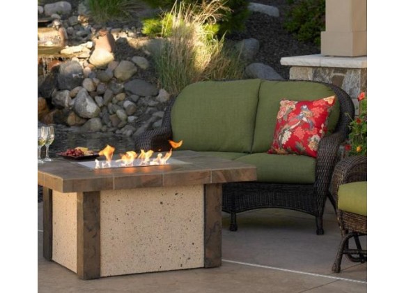 Outdoor Greatroom Company Balsam Outdoor Furniture Collection - Loveseat - Lifestyle