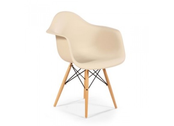 Stilnovo The Mid Century Eiffel Arm Chair w/ Wooden Dowel Legs