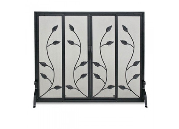 Fireside America Napa Forge Flat Garden Vine Screen with Sliding Doors