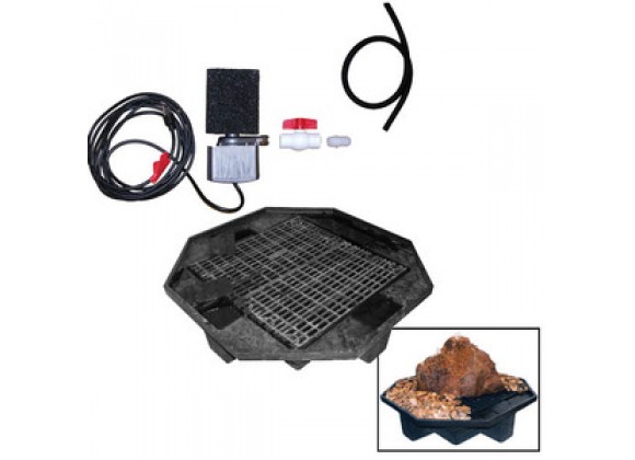 Fireside America Hargrove Outdoor 48 Inches Pond-Less Kit With One Outlet - Kit Only