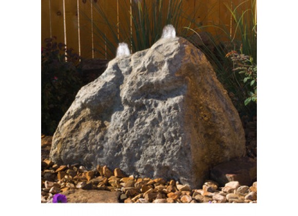 Fireside America Hargrove Outdoor Adirondack Fountain Kit - Limestone