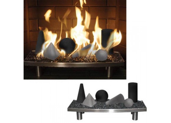 Fireside America Alterna 24 Inches FireShapes for 18 Inches - 22 Inches Burner