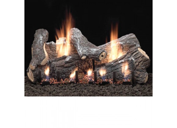 Fireside America 30-Inch White Mountain Sassafras with Intermittent Pilot - Thermostat Variable Remote - NA Fuel