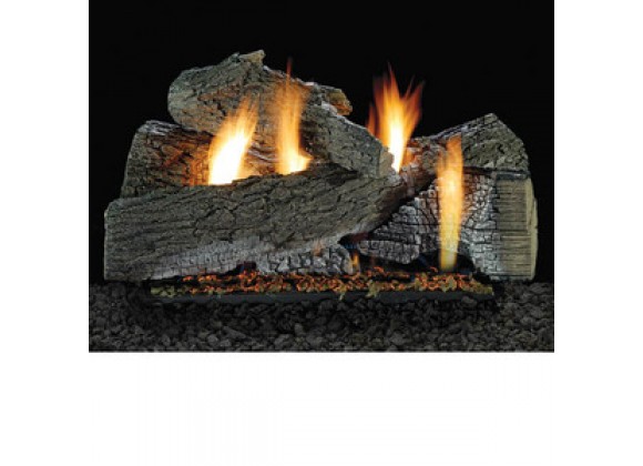 Fireside America White Mountain 24-Inch  Wildwood with Intermittent Pilot - Thermostat Variable Remote - NA Fuel