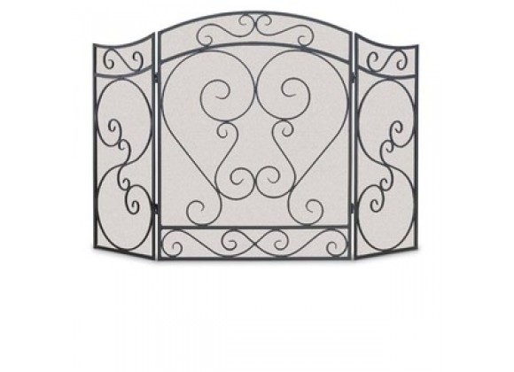 Fireside America Napa Forge 3 Panel Country Scroll Screen