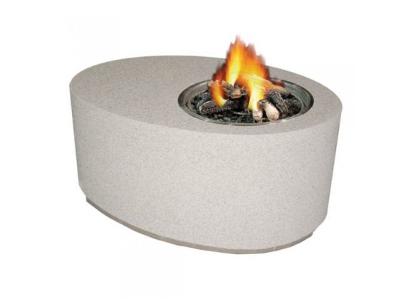 Fireside America Oval Gas Fire Pit - LP