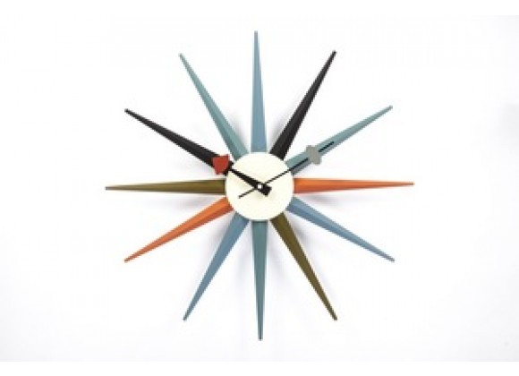 Stilnovo George Nelson Sunburst Clock