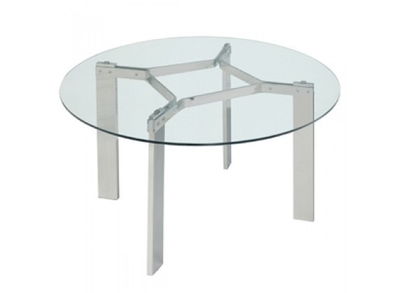 Nuevo Living Cross Round Dining Table