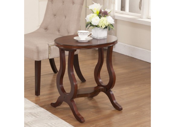 All Things Cedar Oval Tea Table
