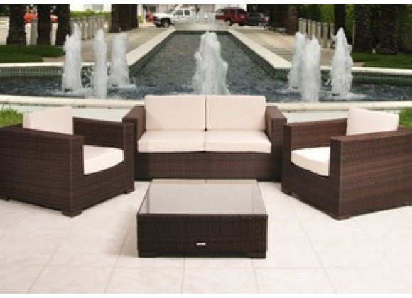 International Home Miami Atlantic Portofino Deep Seating Set