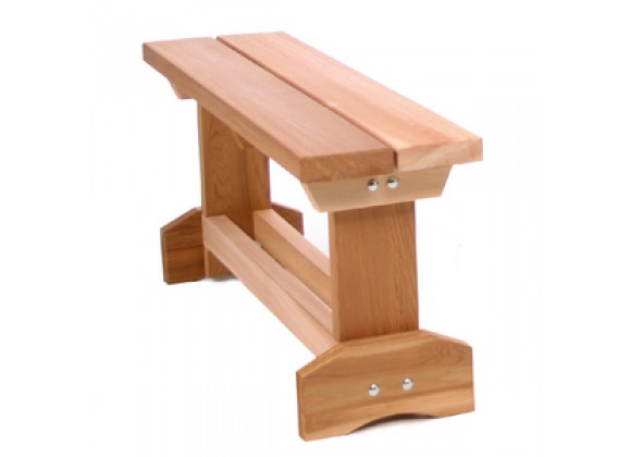 All Things Cedar 3' Western Red Cedar Market Bench