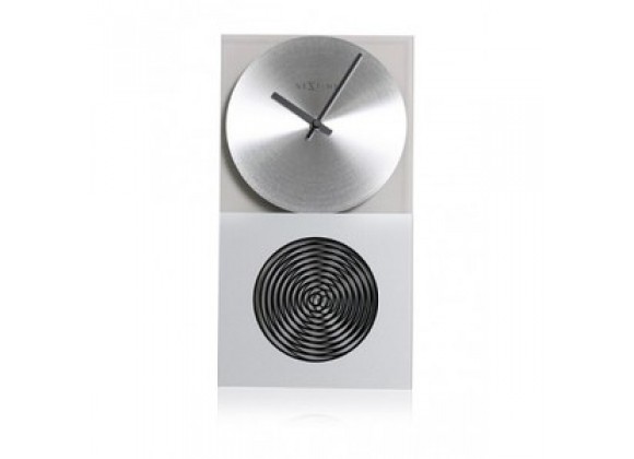 Stilnovo The Moray Clock - Glass/Silver