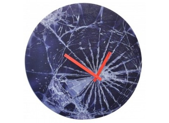 Stilnovo  The Crash Wall Clock - Blue