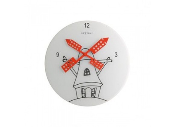 Stilnovo  The Windmill Wall Clock - White