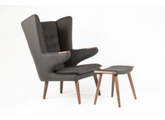 Stilnovo The Olsen Lounge Chair with Ottoman