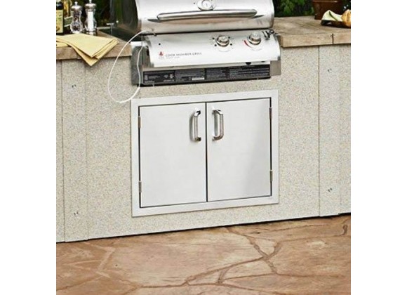 Outdoor Greatroom Company Double Access Door - Lifestyle