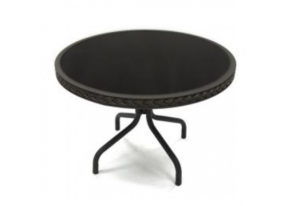 Outdoor Greatroom Company Sun Lounger Side Table - Front Side Top Angle
