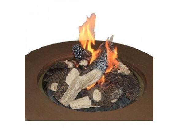 Outdoor Greatroom Company OPTIONAL Log Set for Crystal Fire Burner - Lit
