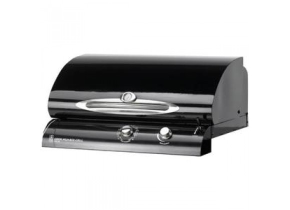 Outdoor Greatroom Company 36" Gas Grill Head in Black Porcelain and Installation Kit - 