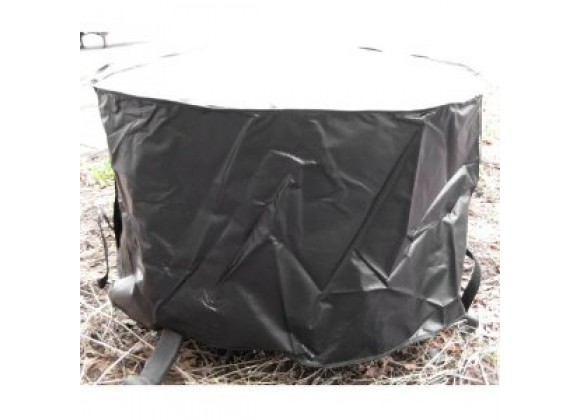 Outdoor Greatroom Company Round Vinyl Cover for Chat Table & Glass42 - Angle