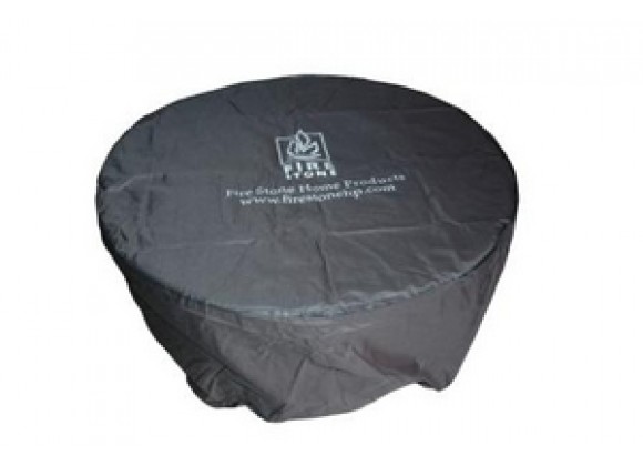 Outdoor Greatroom Company Round Vinyl Cover for Colonial 48 Fire Pit - Angle
