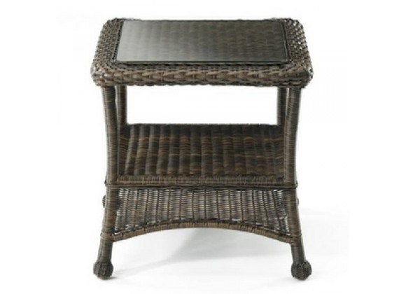Outdoor Greatroom Company Balsam End Table - Front Angle