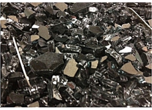 Outdoor Greatroom Company Black Reflective Crushed Glass - View
