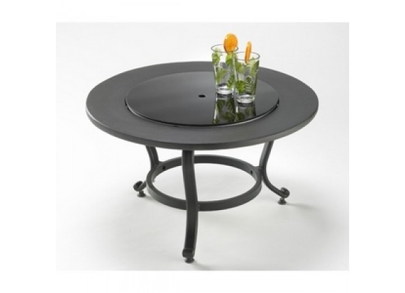 Outdoor Greatroom Company Optional Lazy Susan Attachment - Lifestyle