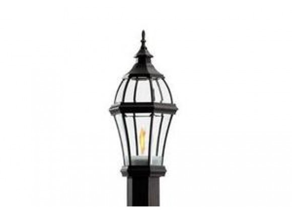 Outdoor Greatroom Company French Colonial Natural Gas Lantern - Angle