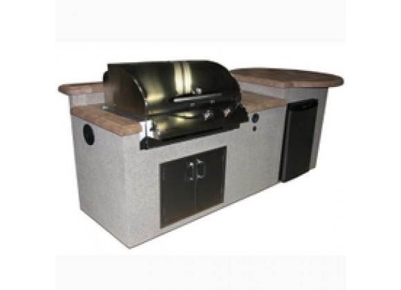 Outdoor Greatroom Company San Tropez Outdoor Kitchen - Lifestyle
