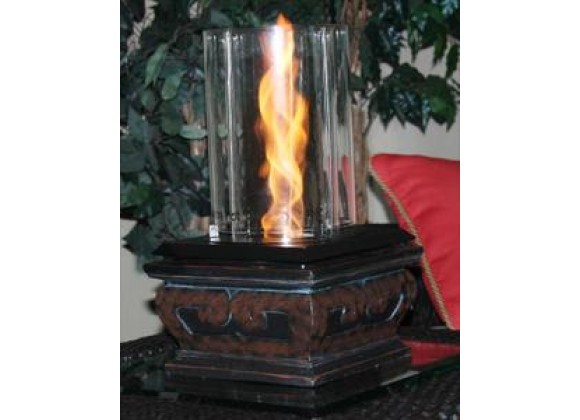 Outdoor Greatroom Company Serenity Fire Pit - Venturi Flame - Lifestyle