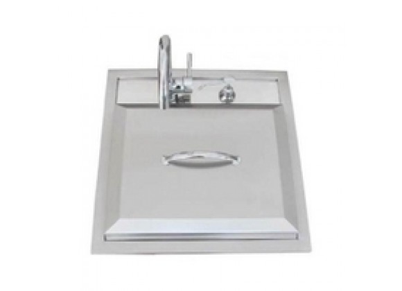 Outdoor Greatroom Company Sink with Single Faucet - Angle