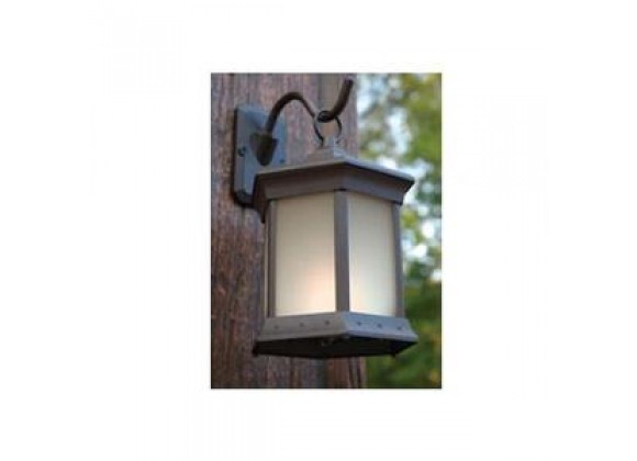 Outdoor Greatroom Company Wall Mounting Solar Light Kit - Lifestyle in Closeup