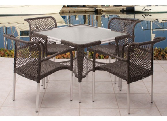 International Home Miami Atlantic Soho 5-pc Dining Set