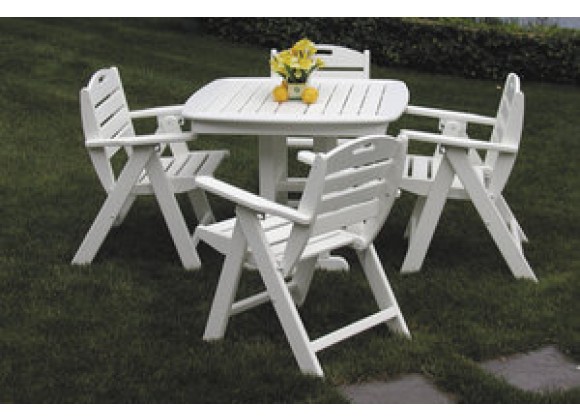 POLYWOOD¨ Nautical 5-Piece Dining Set