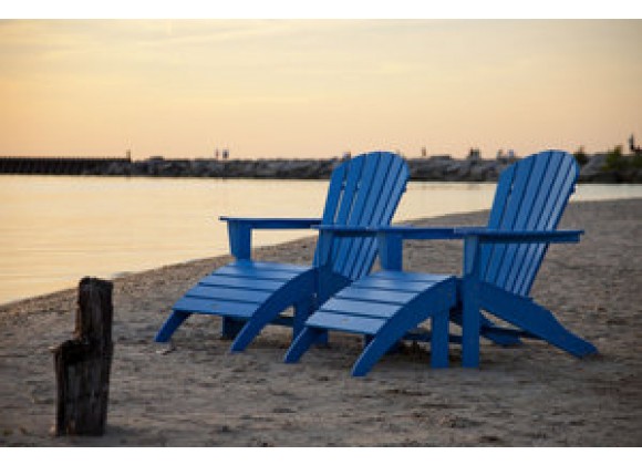 POLYWOOD¨ South Beach 4-Piece Adirondack Set