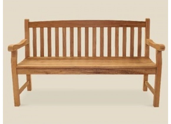 Royal Teak Classic Three-Seater Bench