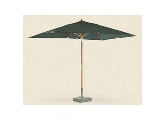 Royal Teak 10' Deluxe Umbrella - Granite