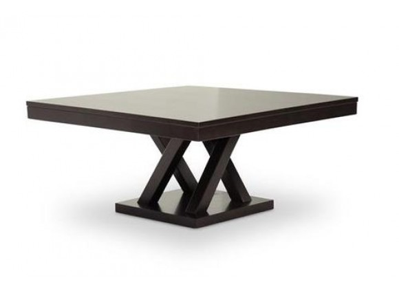 Baxton Studio Everdon Dark Brown Modern Coffee Table