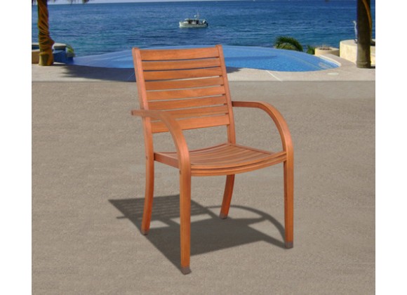 International Home Miami Amazonia Arizona 4 pc Stacking Armchair