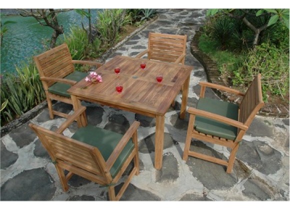 Anderson Teak Montage Victoria Collection Dining Set