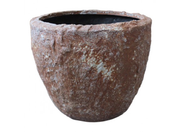 Screen Gems Rocky Round Tall Planter