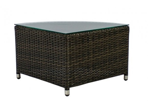 Source Outdoor Circa 1/4 Round Coffee Table