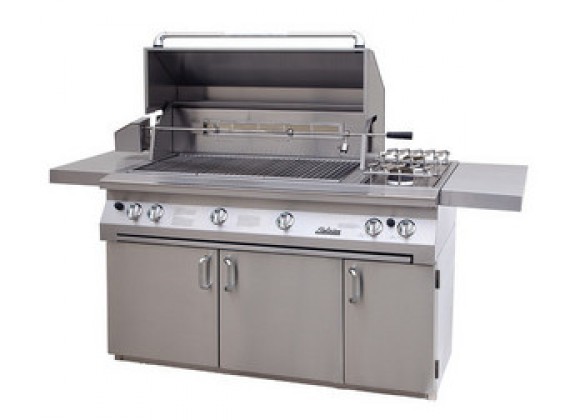 Solaire 56" InfraVection Standard Cart Grill with Rotiss