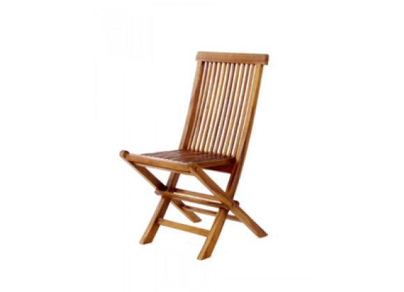 Java Teak Dining Folding Chair